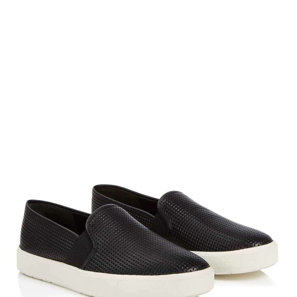 VINCE Women's Black Slip-On Sneakers